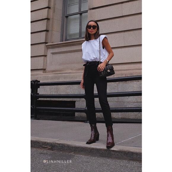 MIISTA Cosima Armagnac Croc Boots - Picture 9 of 9